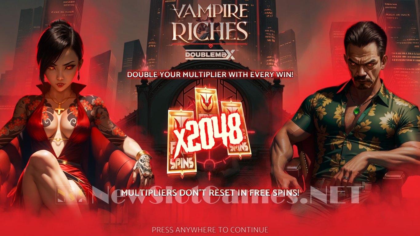 Vampire Riches DoubleMax Slot Demo Image