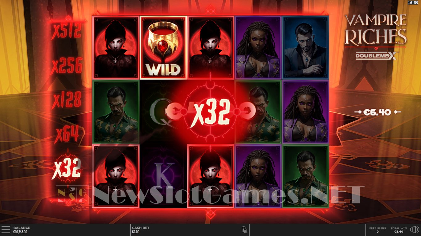 Vampire Riches DoubleMax Slot Slot Image in Demo - pic. 11