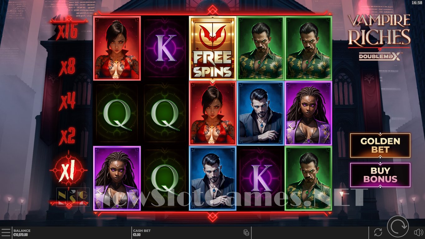 Vampire Riches DoubleMax Slot Slot Image in Demo - pic. 3