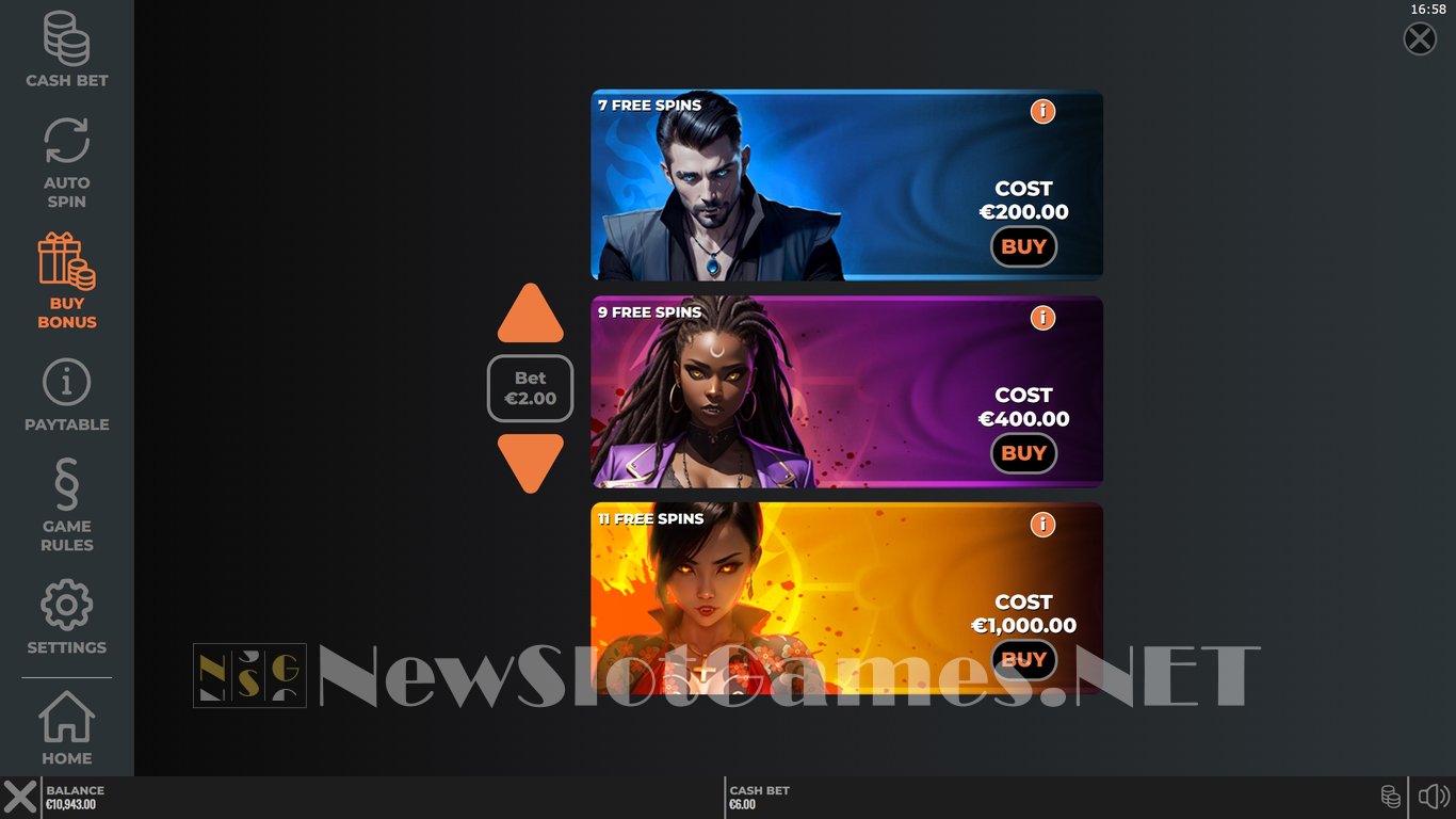 Vampire Riches DoubleMax Slot Slot Image in Demo - pic. 7