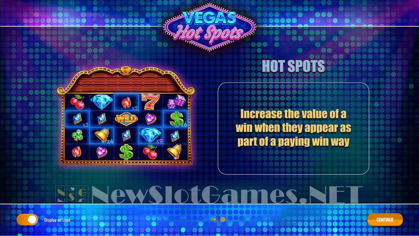 Vegas Hot Spots Slot Demo Image