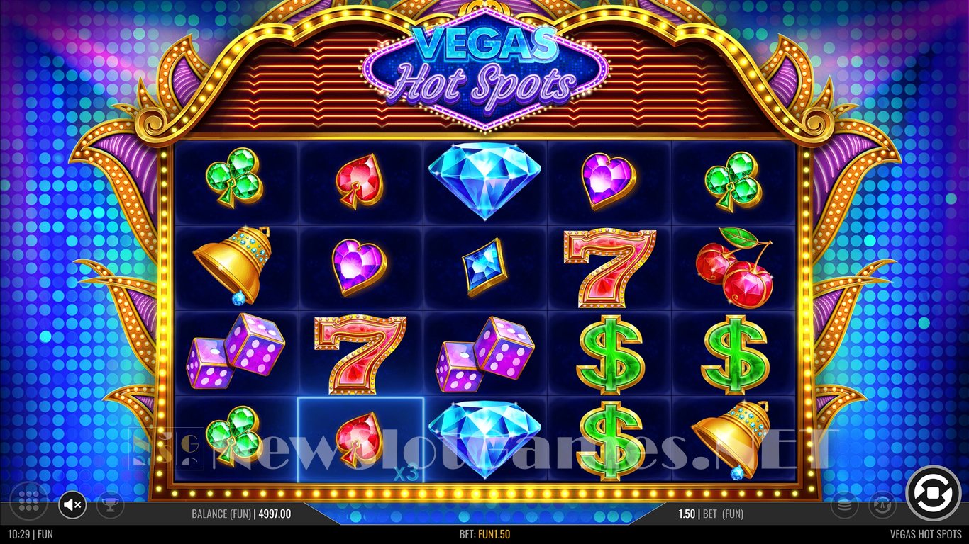 Vegas Hot Spots Slot Slot Image in Demo - pic. 2