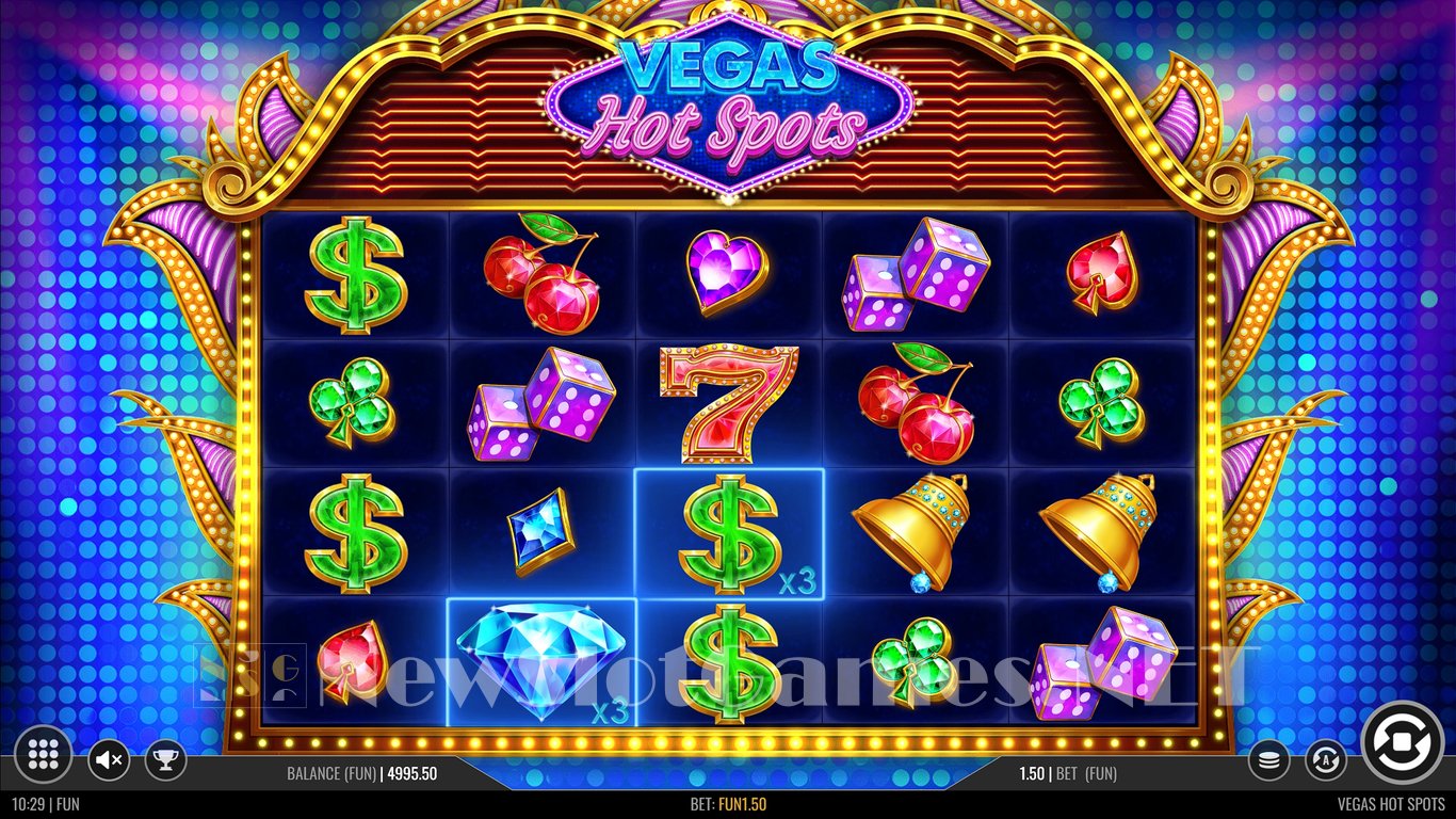 Vegas Hot Spots Slot Slot Image in Demo - pic. 3