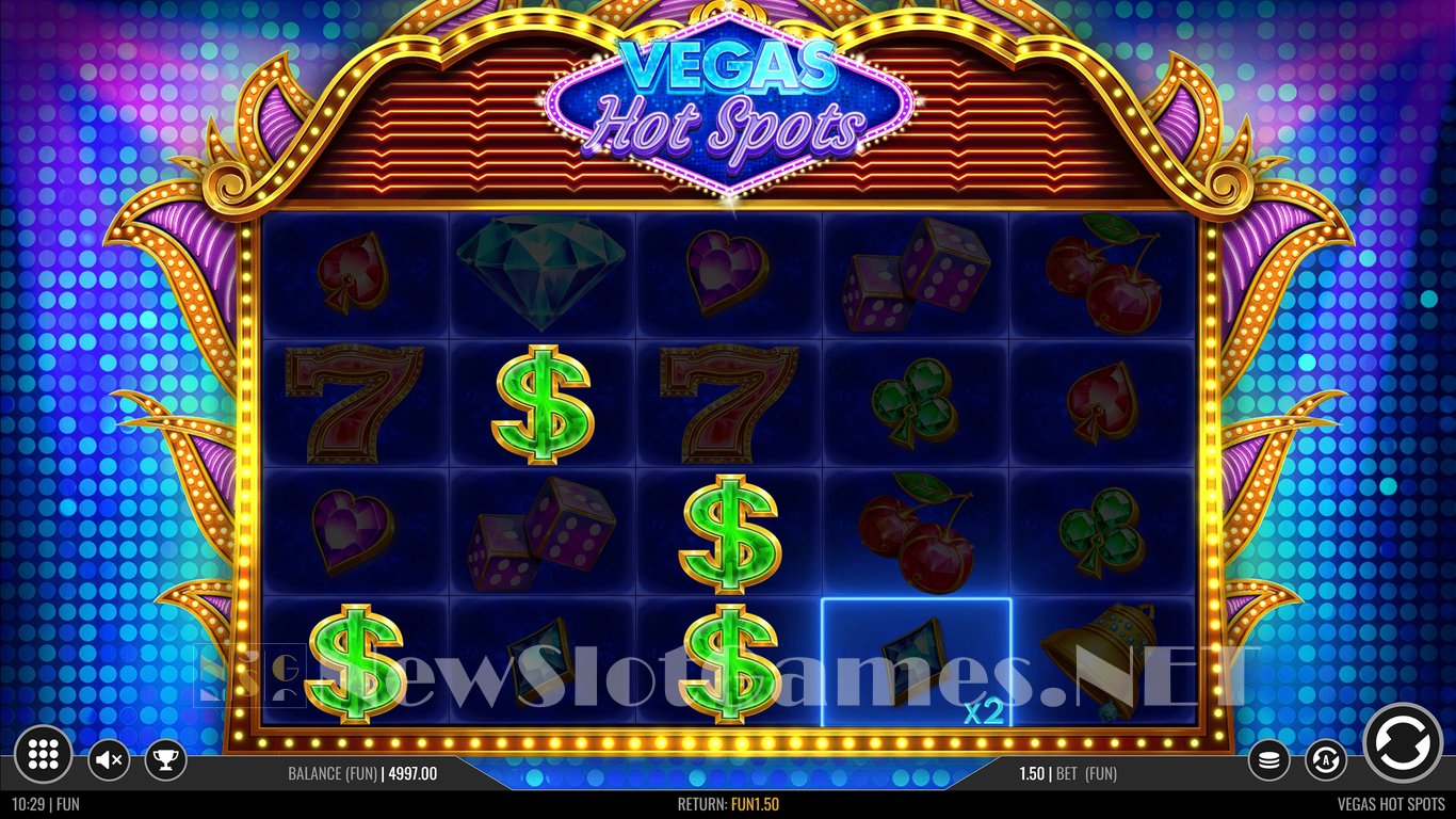 Vegas Hot Spots Slot Slot Image in Demo - pic. 4