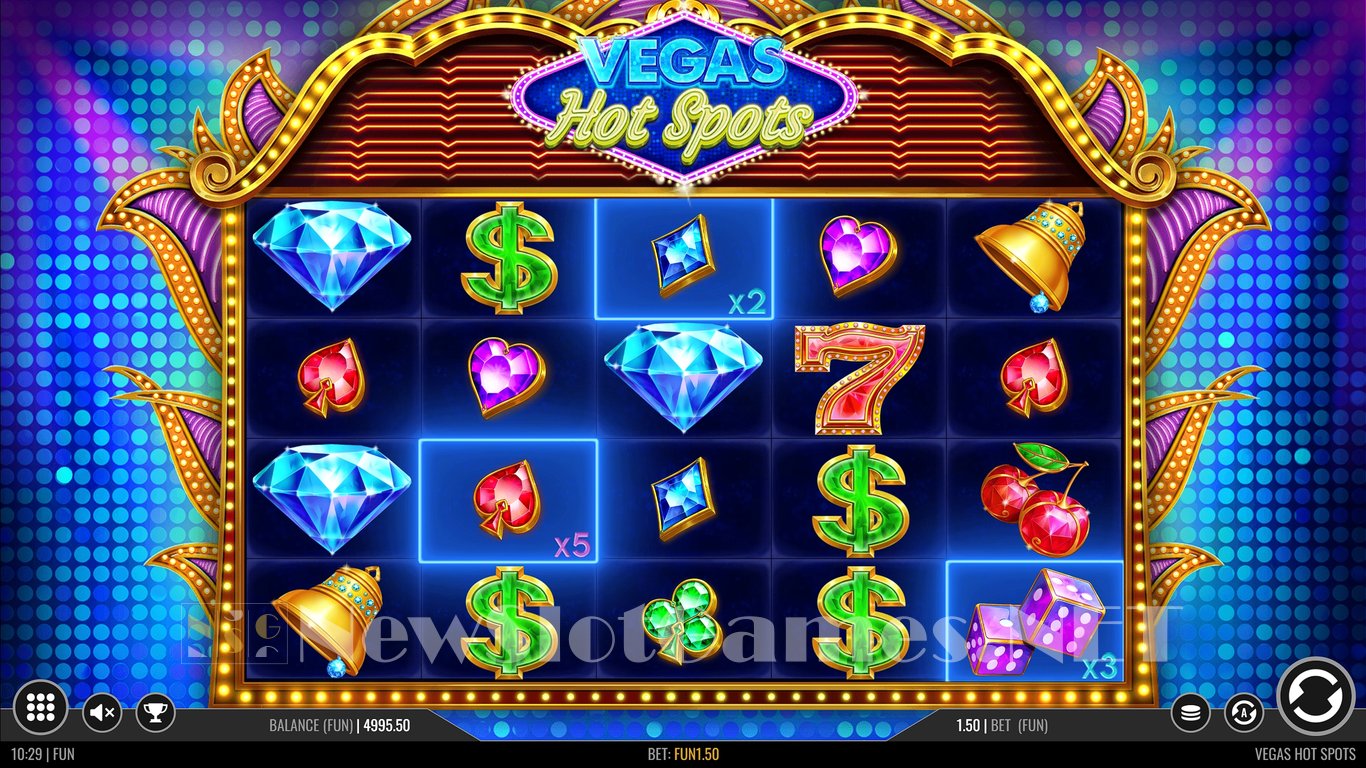 Vegas Hot Spots Slot Slot Image in Demo - pic. 5