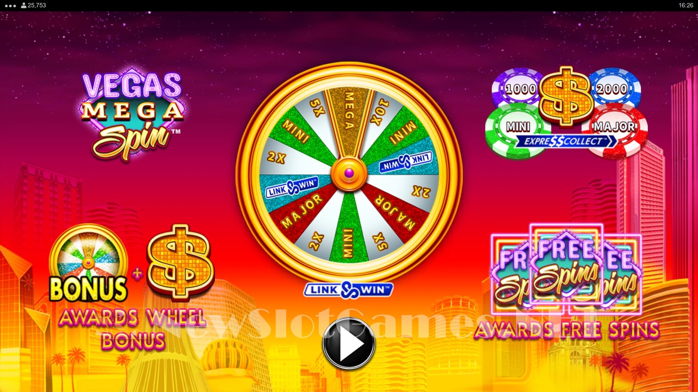Vegas Mega Spin Slot Demo Image