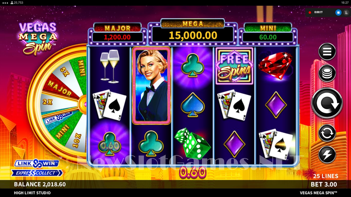 Vegas Mega Spin Slot Slot Image in Demo - pic. 3