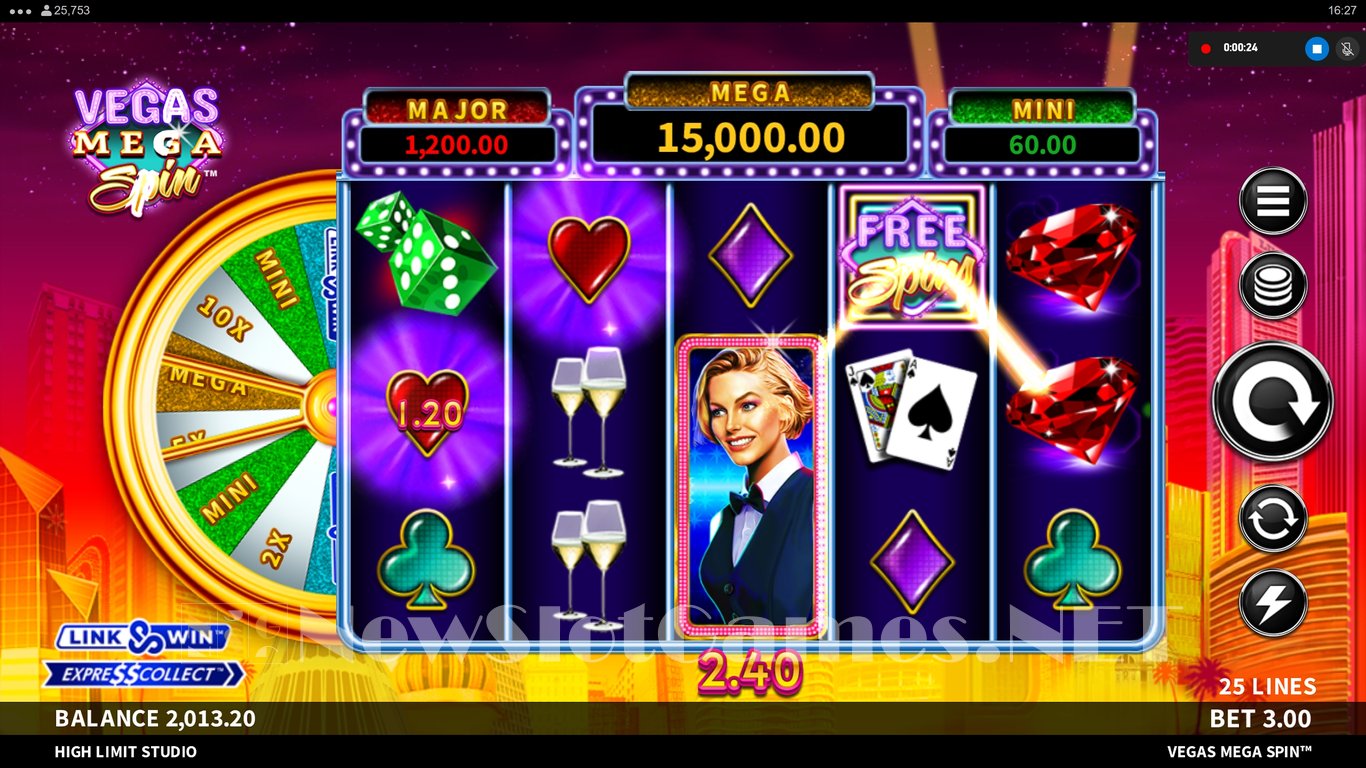 Vegas Mega Spin Slot Slot Image in Demo - pic. 4