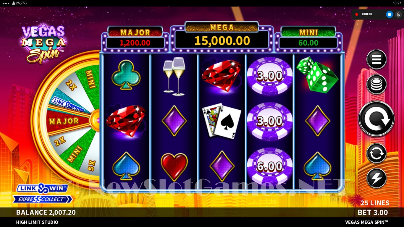 Vegas Mega Spin Slot Slot Image in Demo - pic. 6