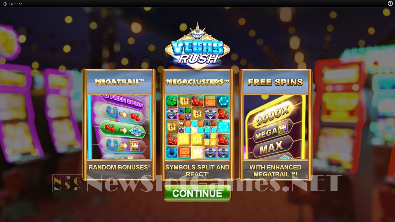 Vegas Rush Slot Demo Image