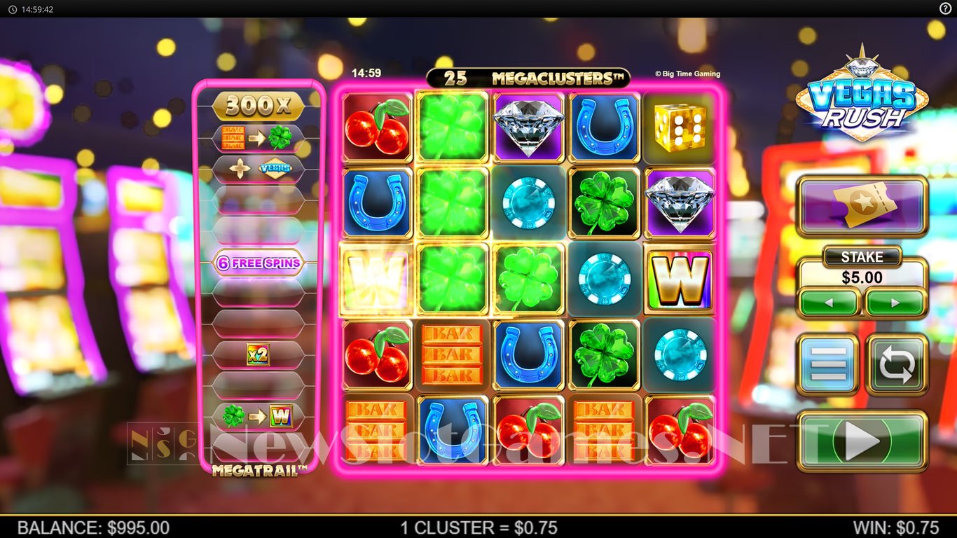 Vegas Rush Slot Slot Image in Demo - pic. 2