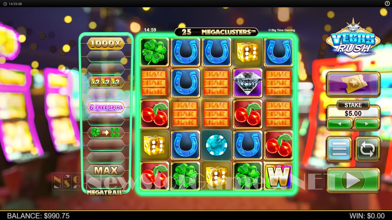 Vegas Rush Slot Slot Image in Demo - pic. 3
