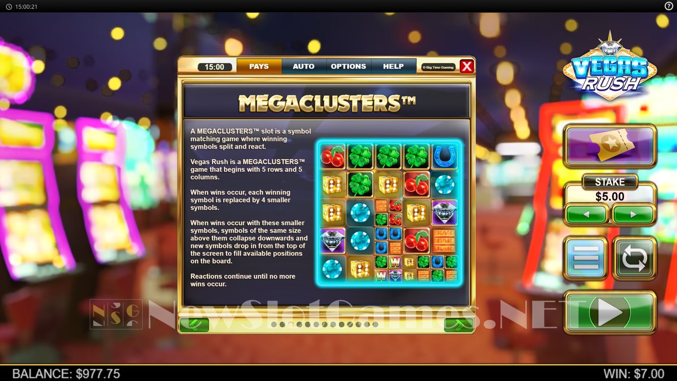 Vegas Rush Slot Slot Image in Demo - pic. 9