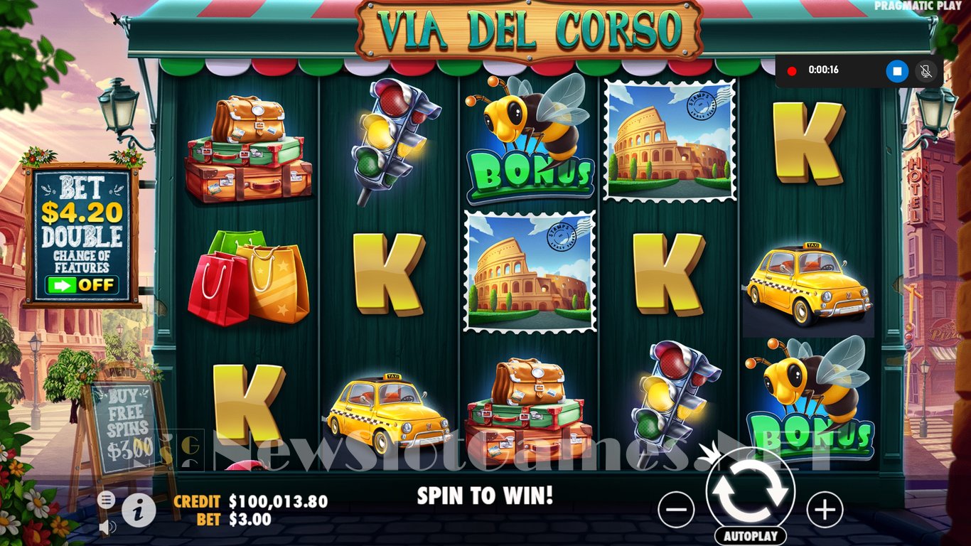 Via Del Corso Slot Slot Image in Demo - pic. 3