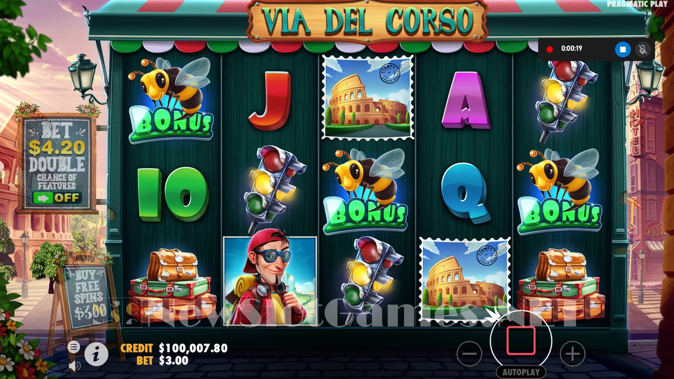 Via Del Corso Slot Slot Image in Demo - pic. 4