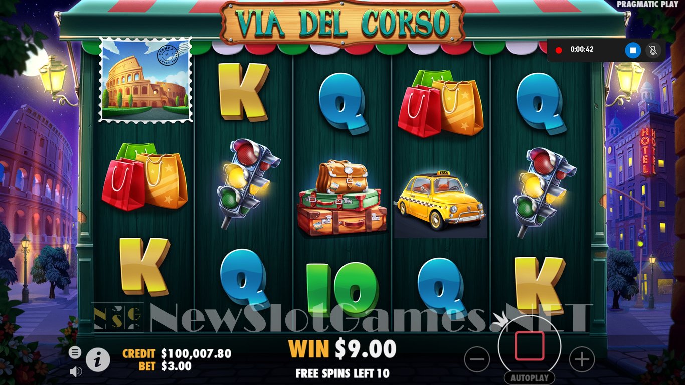 Via Del Corso Slot Slot Image in Demo - pic. 7