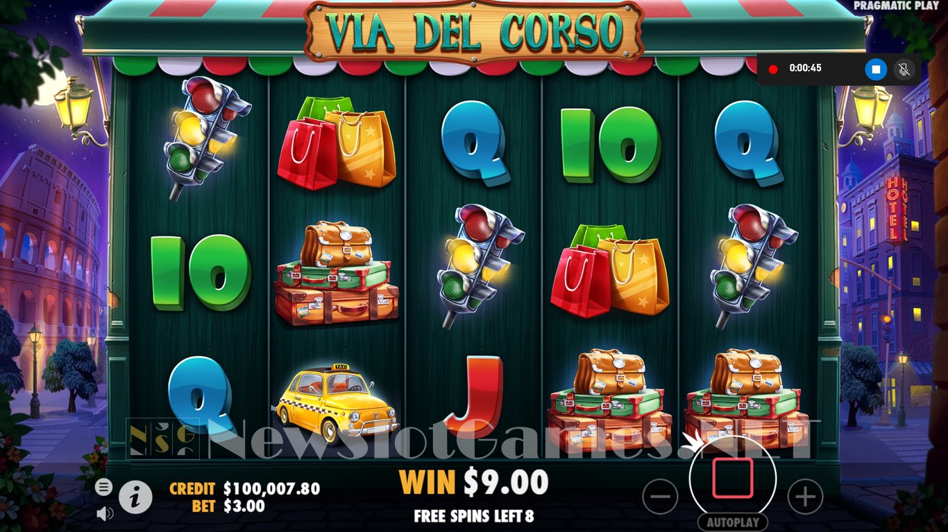 Via Del Corso Slot Slot Image in Demo - pic. 8