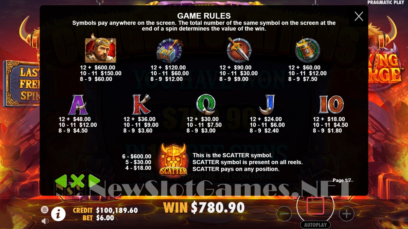 Viking Forge Slot Slot Image in Demo - pic. 14