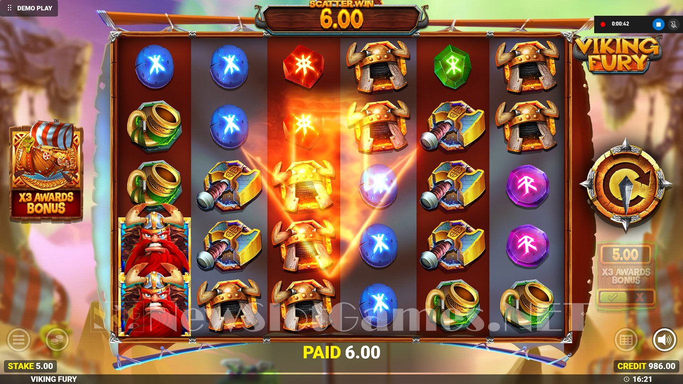 Viking Fury Spinfinity Slot Slot Image in Demo - pic. 10