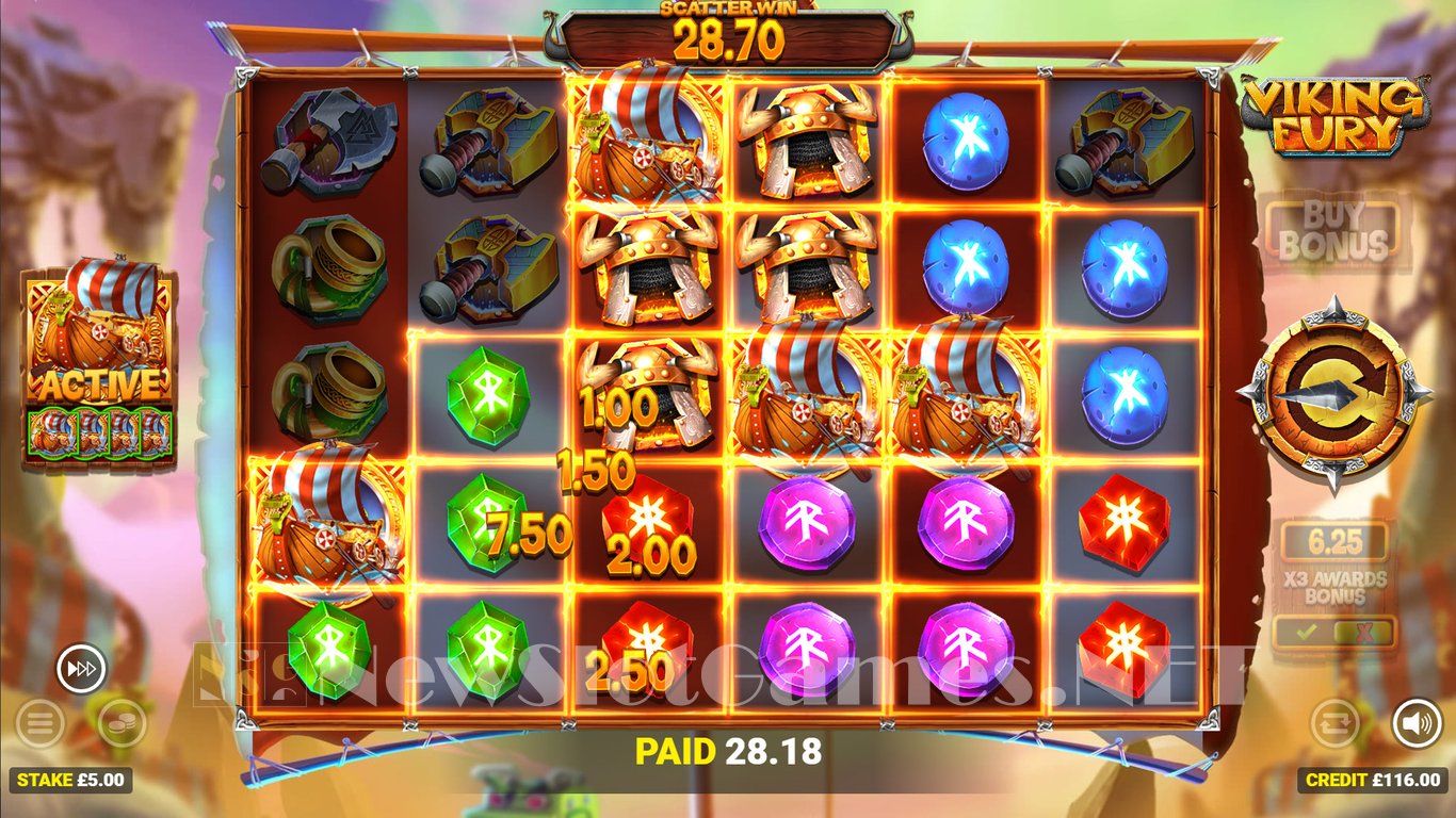 Viking Fury Spinfinity Slot Slot Image in Demo - pic. 15