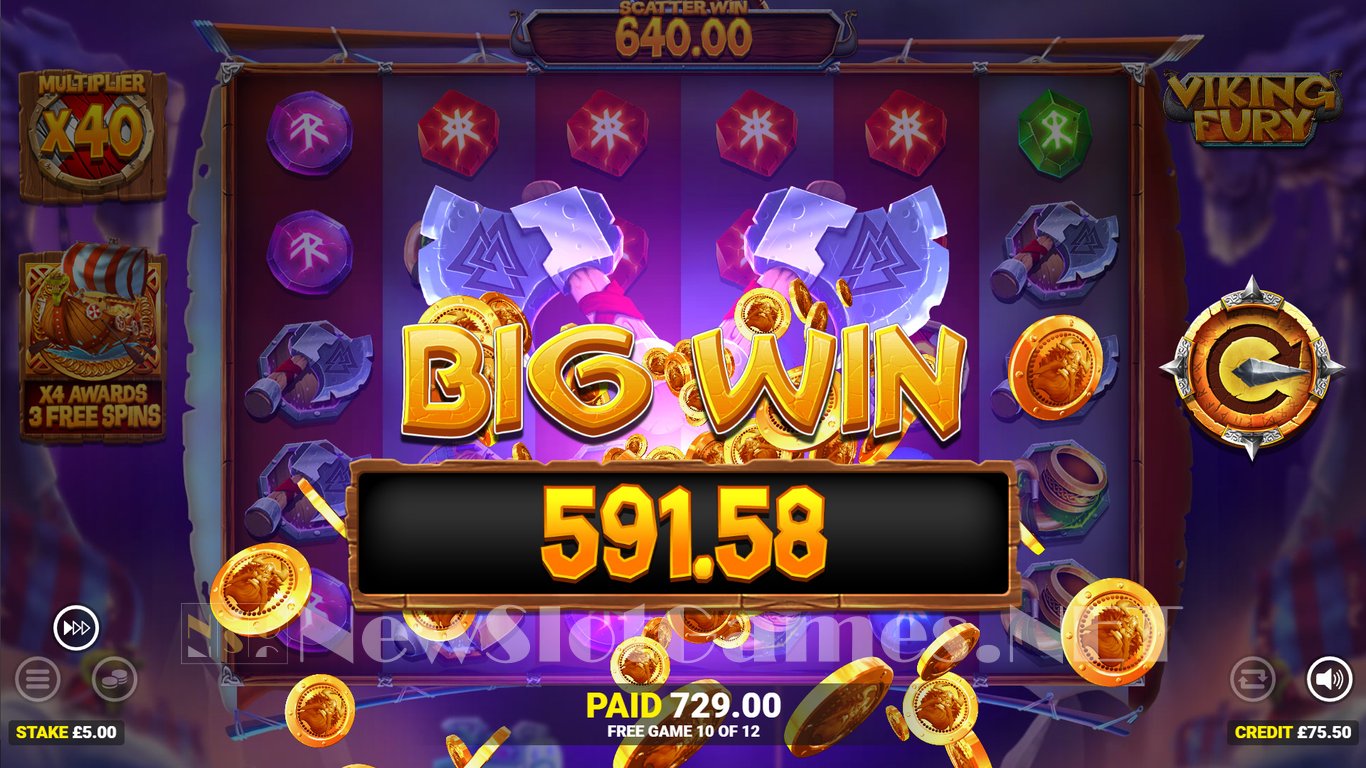 Viking Fury Spinfinity Slot Slot Image in Demo - pic. 17