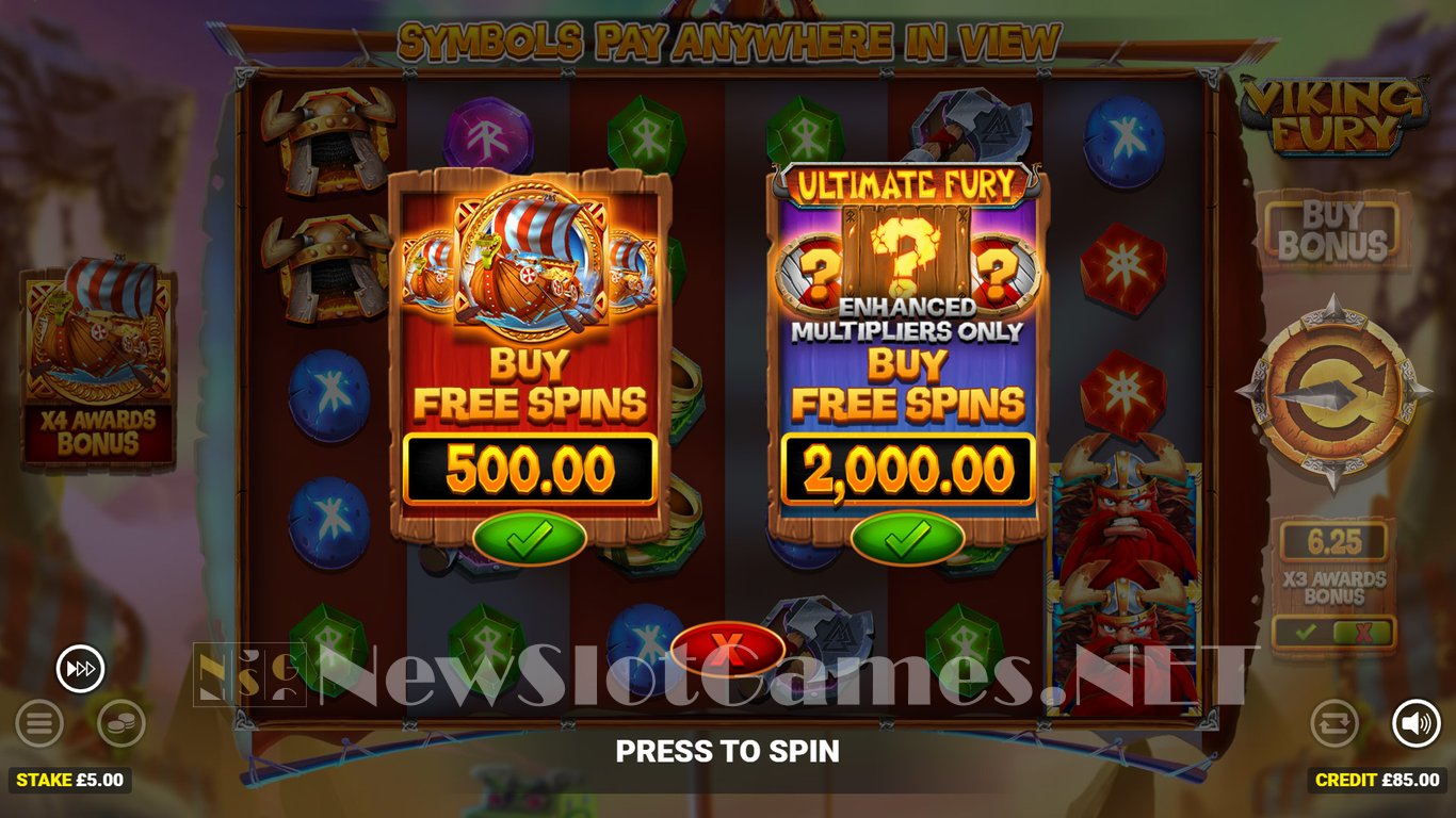 Viking Fury Spinfinity Slot Slot Image in Demo - pic. 20