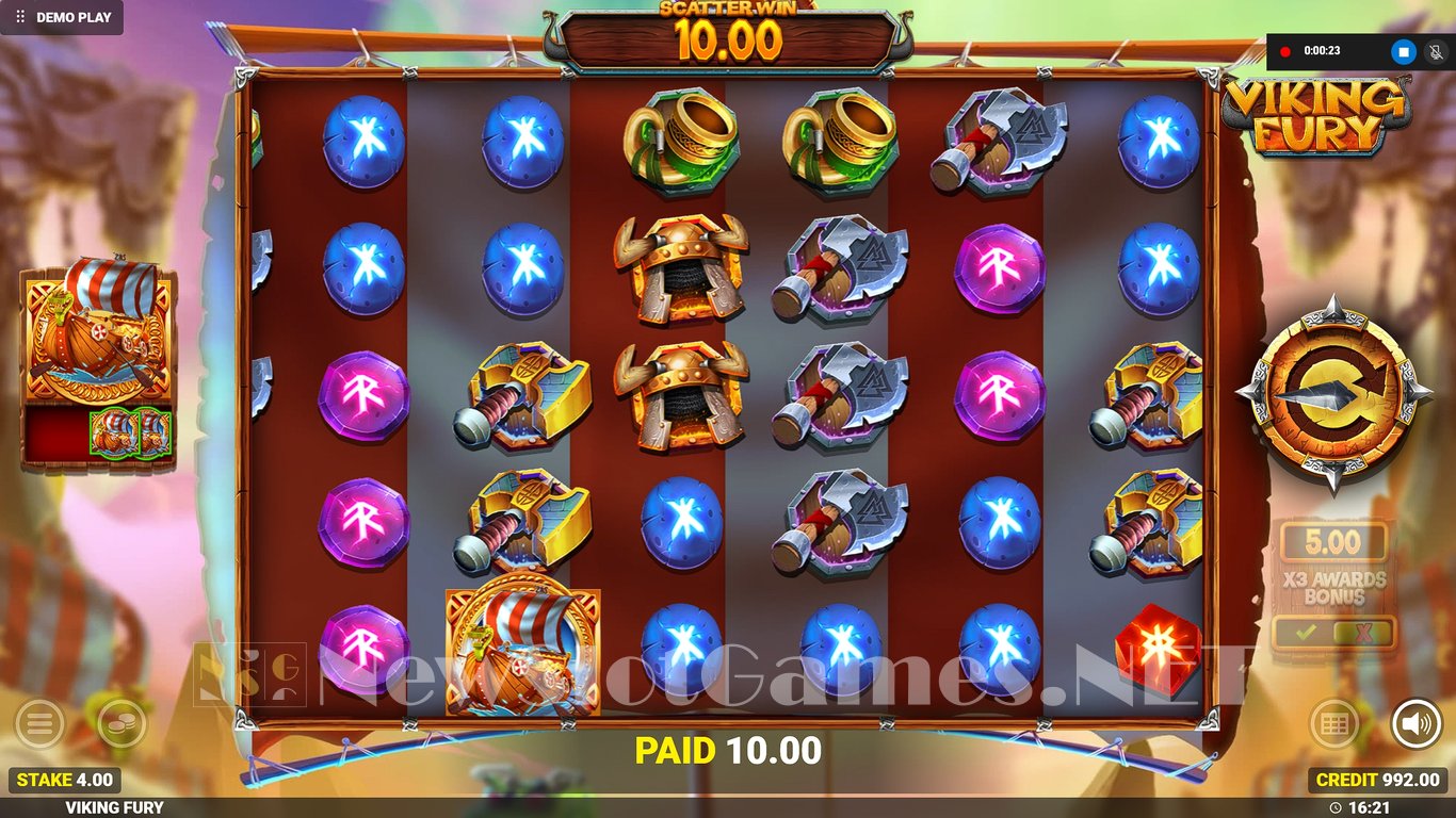 Viking Fury Spinfinity Slot Slot Image in Demo - pic. 5