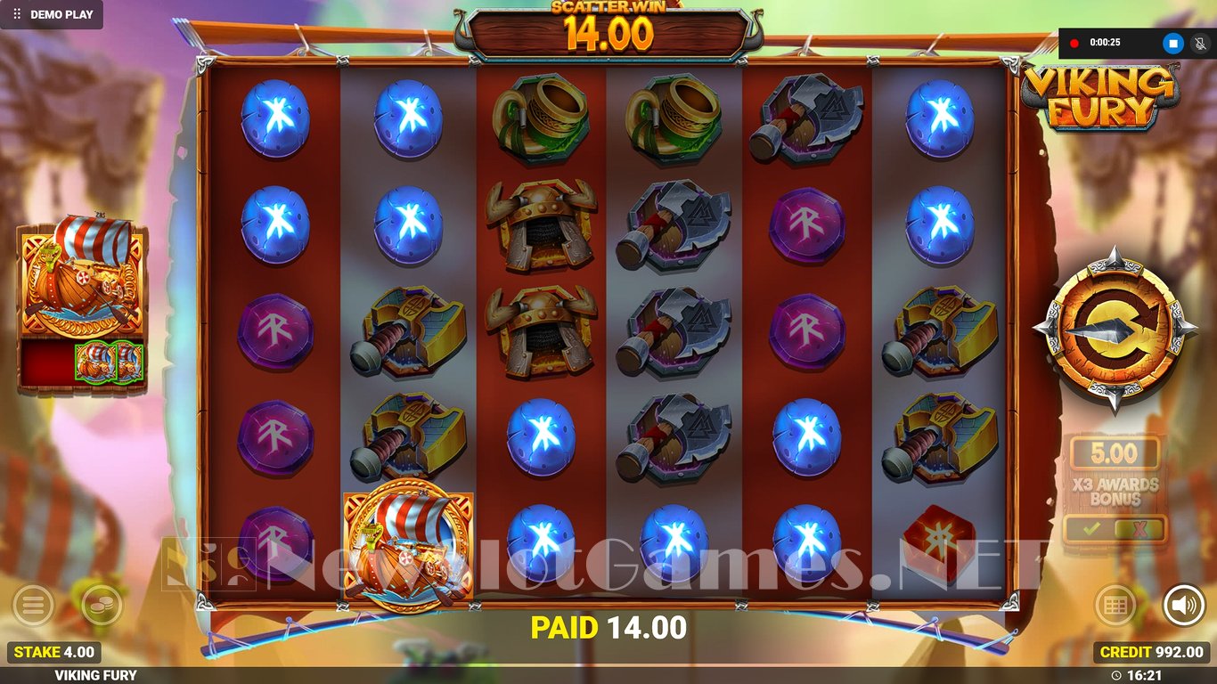 Viking Fury Spinfinity Slot Slot Image in Demo - pic. 6