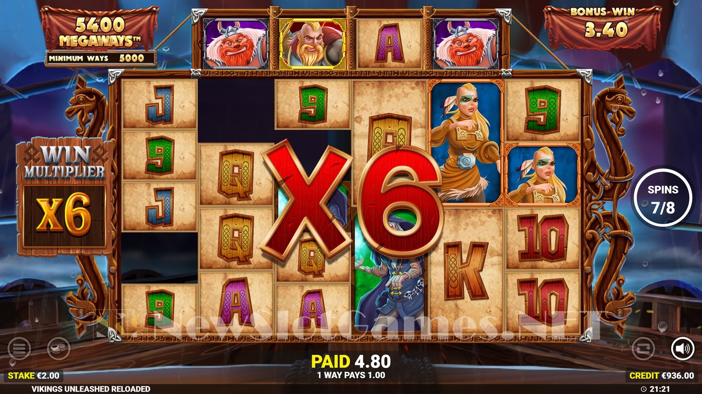 Vikings Unleashed Reloaded Slot Slot Image in Demo - pic. 10