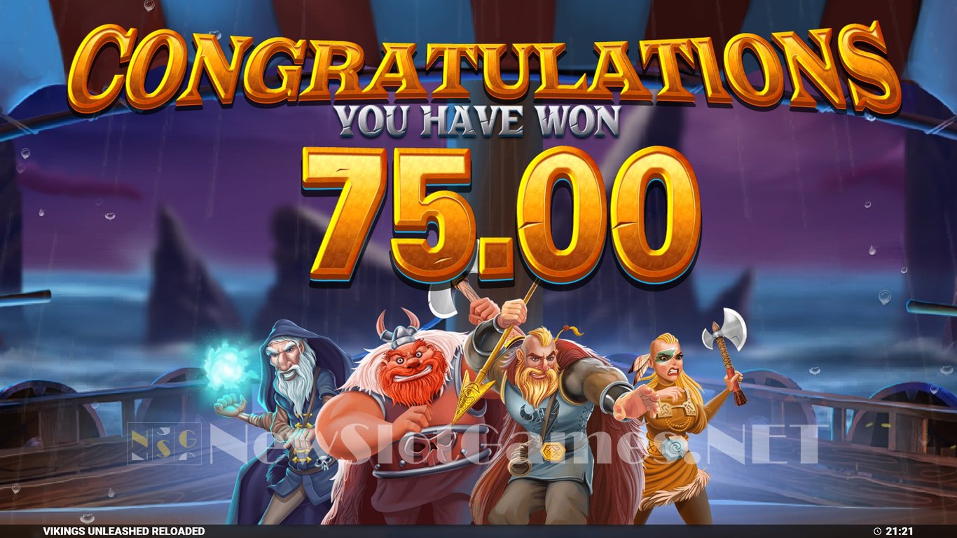 Vikings Unleashed Reloaded Slot Slot Image in Demo - pic. 13