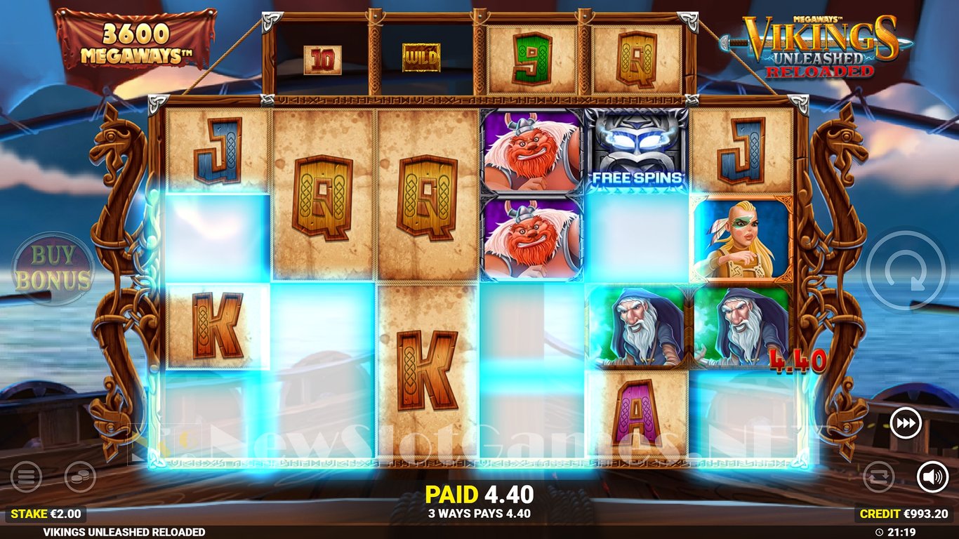 Vikings Unleashed Reloaded Slot Slot Image in Demo - pic. 3