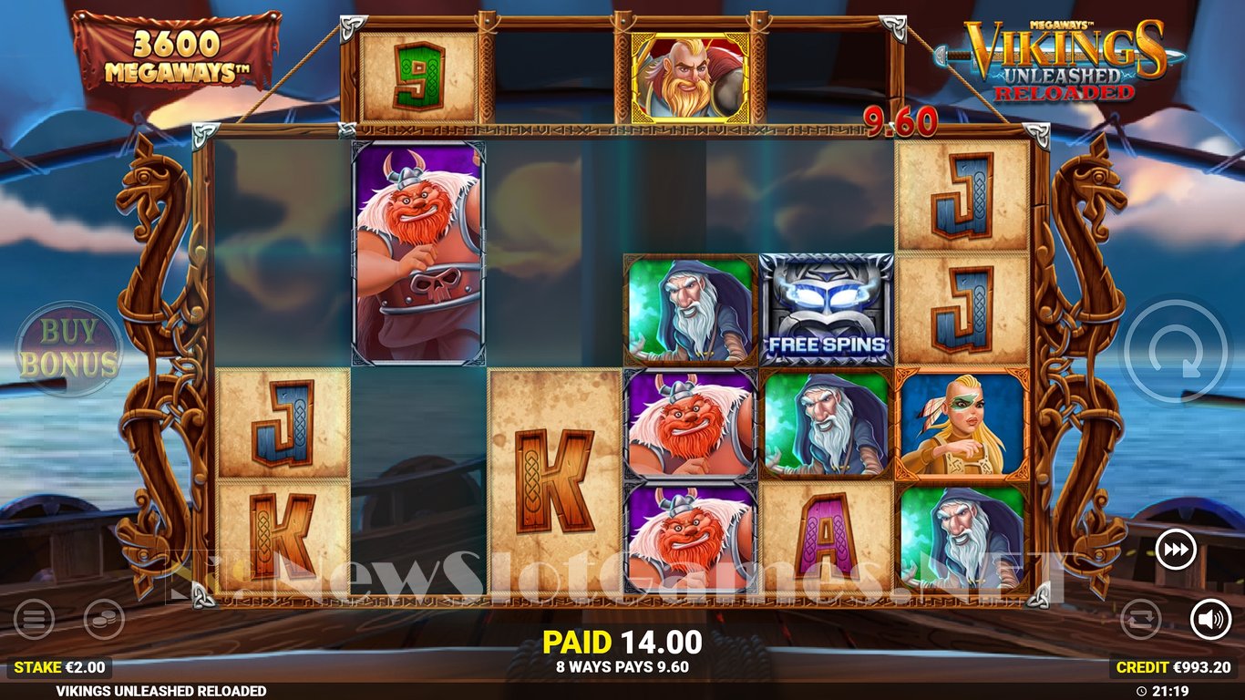 Vikings Unleashed Reloaded Slot Slot Image in Demo - pic. 4