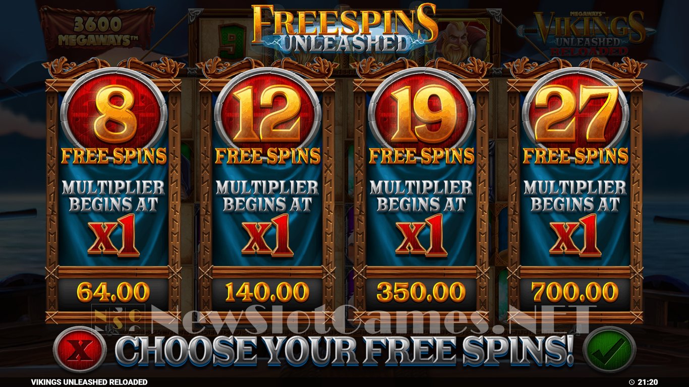 Vikings Unleashed Reloaded Slot Slot Image in Demo - pic. 6
