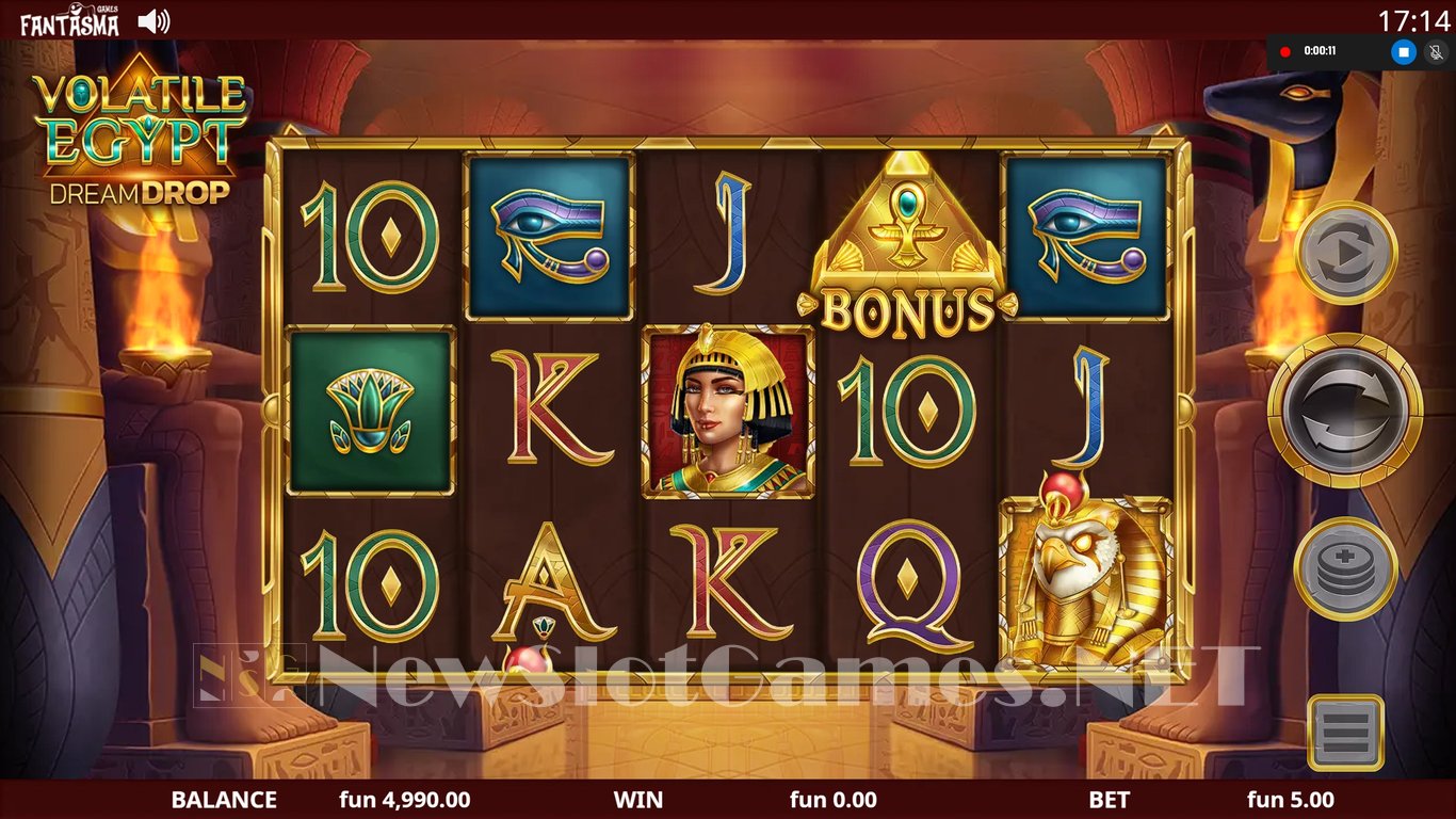Volatile Egypt Dream Drop Slot Slot Image in Demo - pic. 2