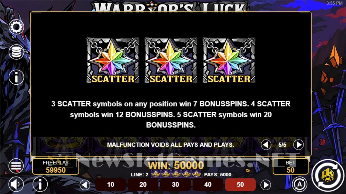 Warriors Luck Slot Slot Image in Demo - pic. 5