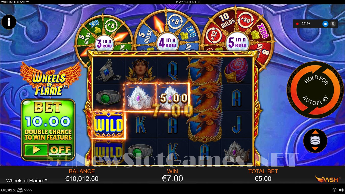 Wheels of Flame Slot Slot Image in Demo - pic. 11
