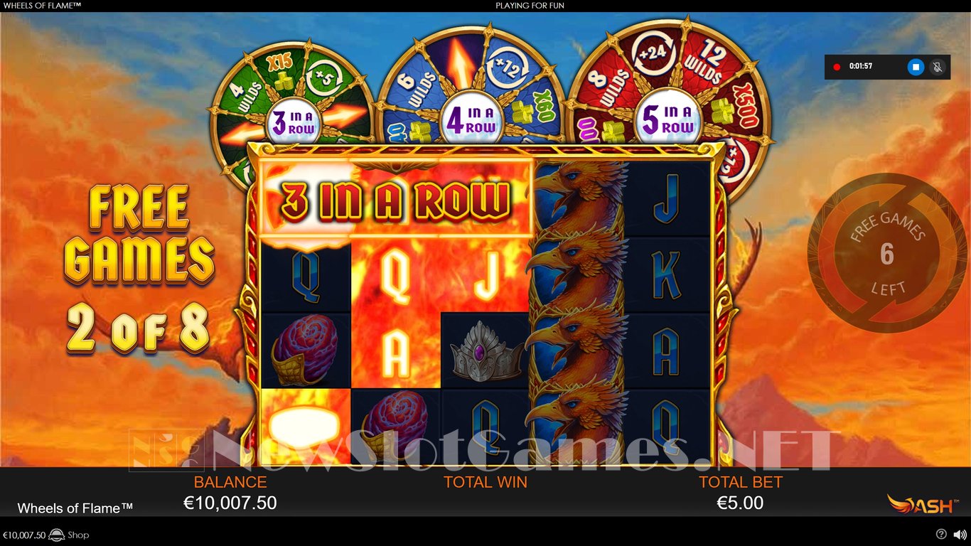 Wheels of Flame Slot Slot Image in Demo - pic. 15