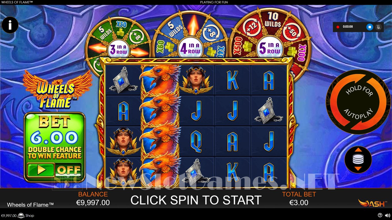 Wheels of Flame Slot Slot Image in Demo - pic. 2