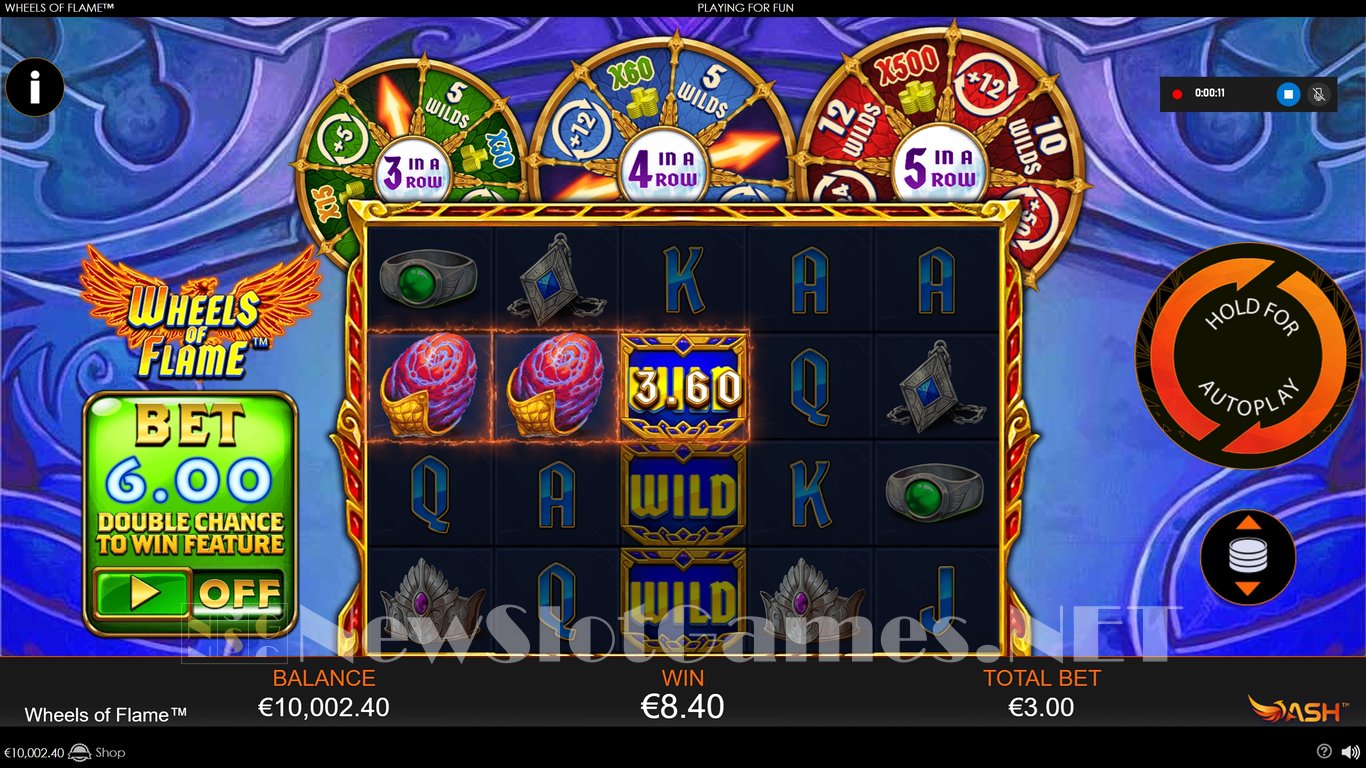 Wheels of Flame Slot Slot Image in Demo - pic. 3