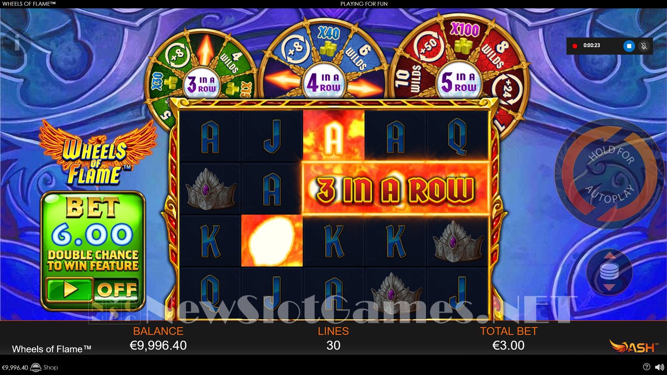 Wheels of Flame Slot Slot Image in Demo - pic. 4
