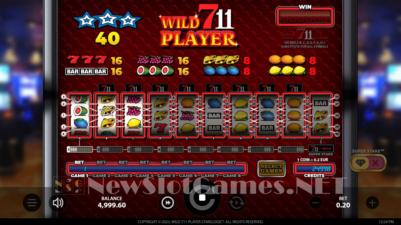 Wild 711 Player Slot Slot Image in Demo - pic. 2