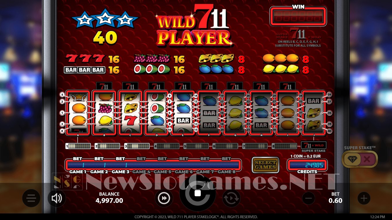 Wild 711 Player Slot Slot Image in Demo - pic. 3
