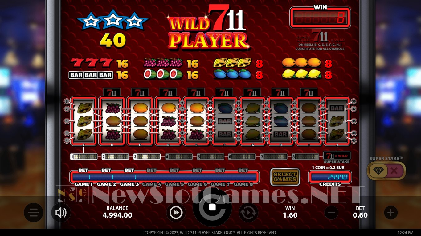 Wild 711 Player Slot Slot Image in Demo - pic. 4