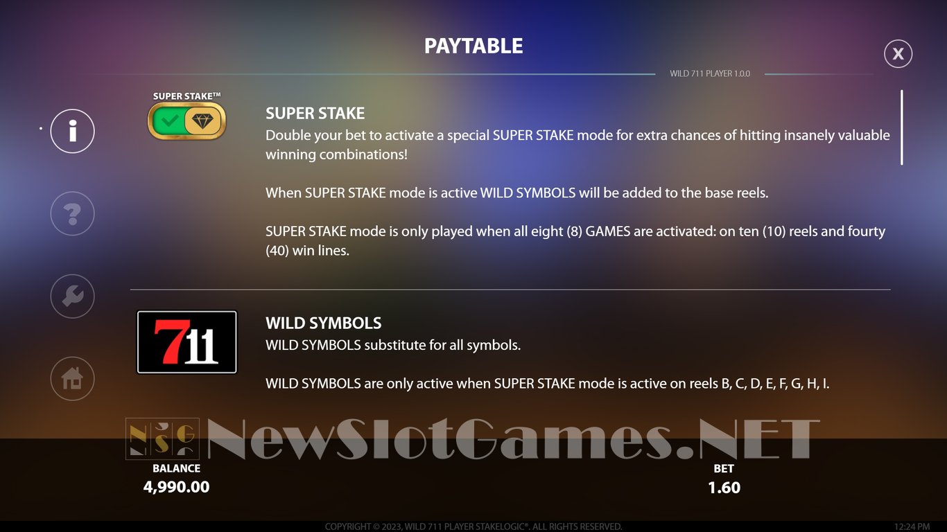 Wild 711 Player Slot Slot Image in Demo - pic. 6