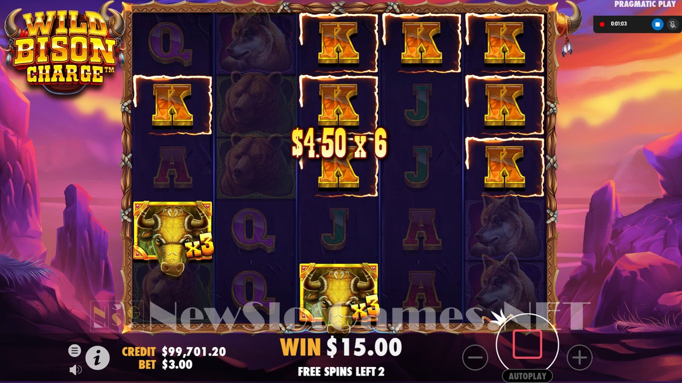 Wild Bison Charge Slot Slot Image in Demo - pic. 10