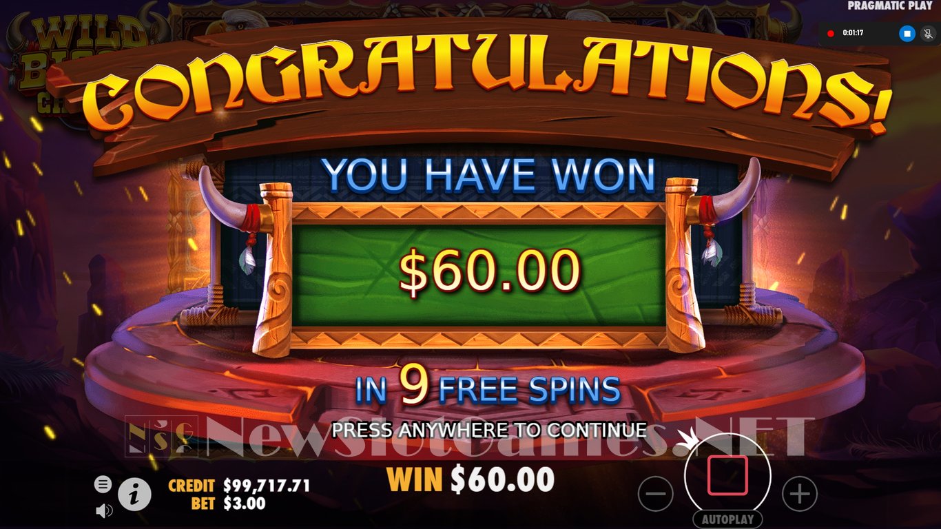 Wild Bison Charge Slot Slot Image in Demo - pic. 11