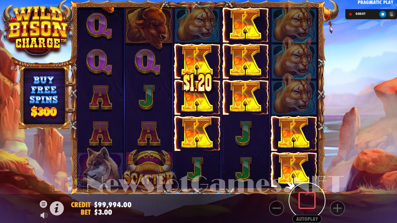 Wild Bison Charge Slot Slot Image in Demo - pic. 2