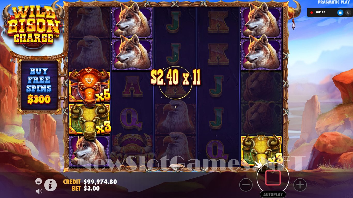 Wild Bison Charge Slot Slot Image in Demo - pic. 4