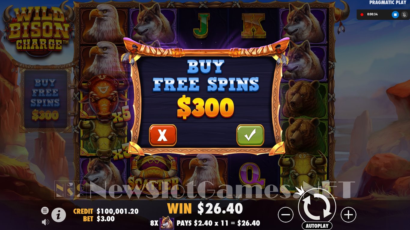 Wild Bison Charge Slot Slot Image in Demo - pic. 5