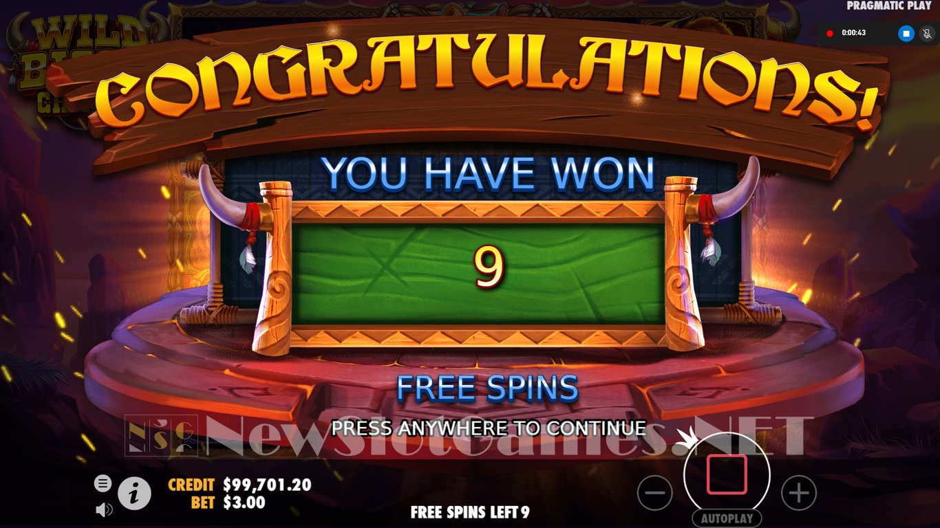 Wild Bison Charge Slot Slot Image in Demo - pic. 7